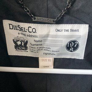 Men's Diesel Half Coat XL